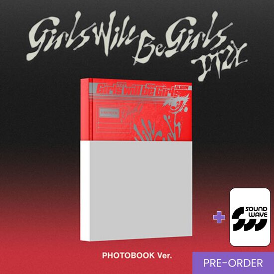 {PRE-ORDER} ITZY - 10th Mini Album [Girls Will Be Girls] (Photobook Ver.) + SoundWave Photocard